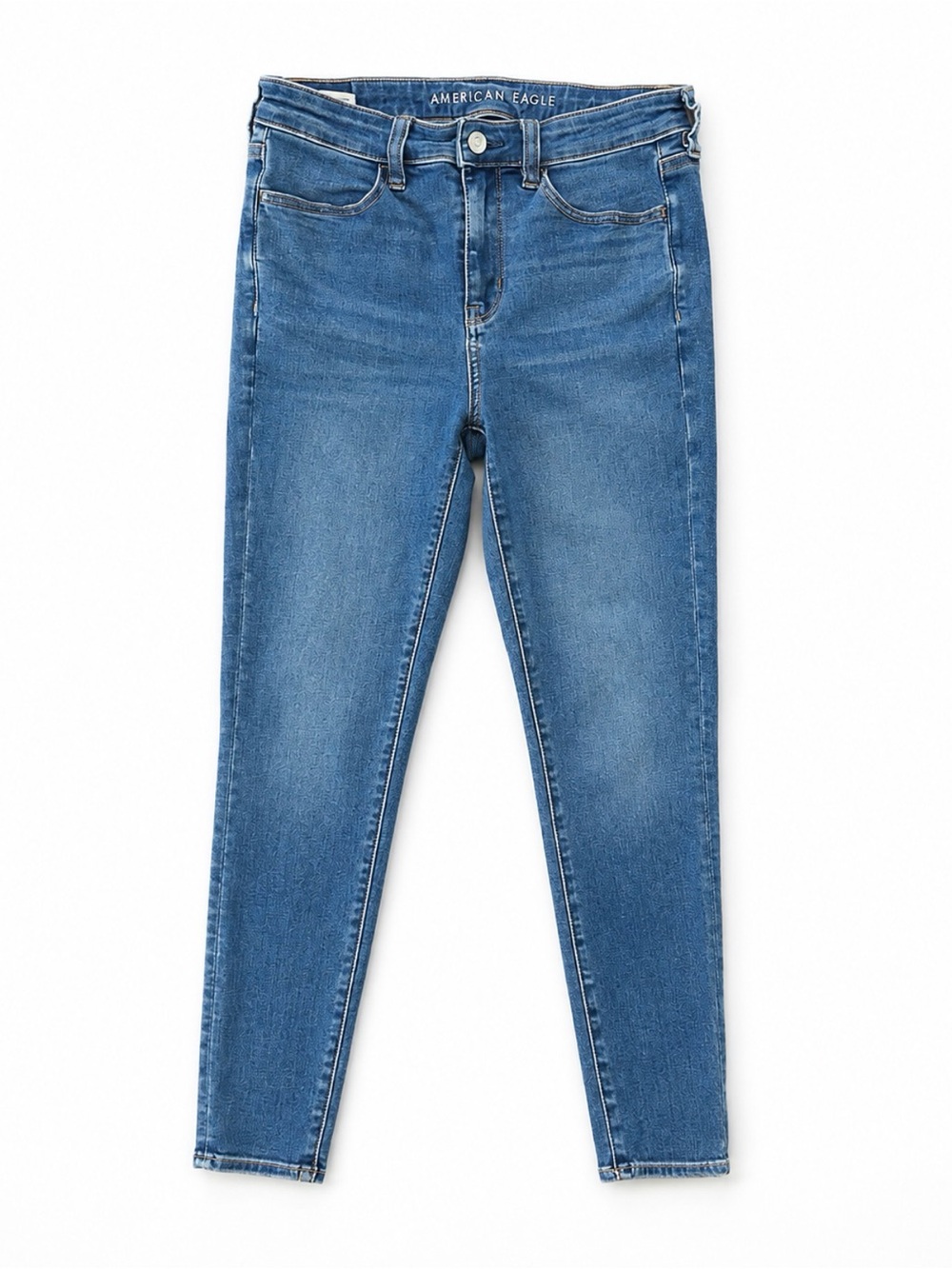 American Eagle Outfitters Skinny Jeans in Medium Blue Wash